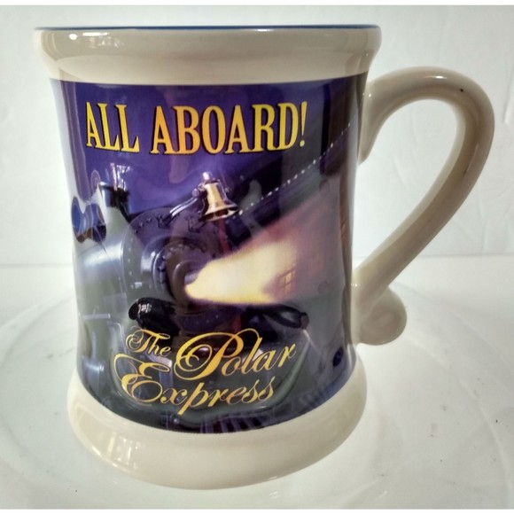 POLAR EXPRESS | Warner Bros. 2004 Film | 12 oz Heavy Mug